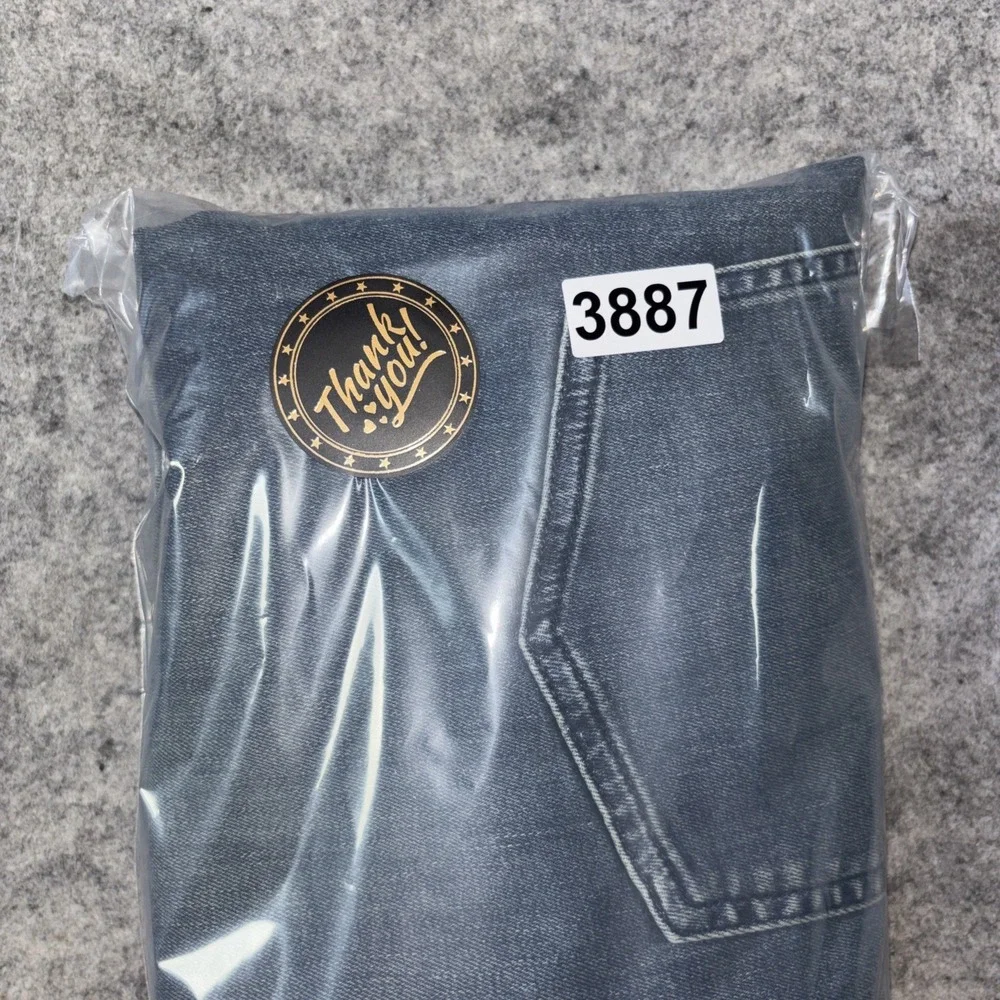7 For All Mankind Jeans Mens 36x32 Blue The Straight Breckenridge Denim Stretch - Picture 11 of 11